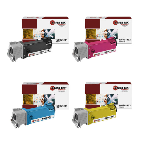 Xerox 6125 Toner Cartridge 4 Pack - Laser Tek Services