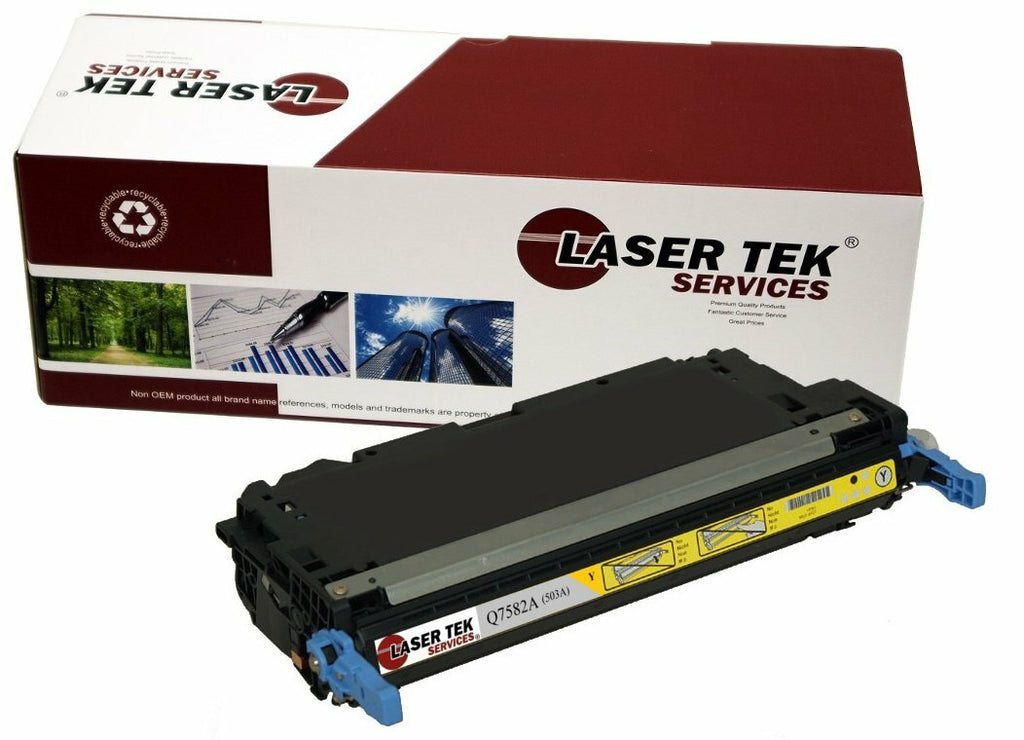 HP COLOR LASERJET Q7582A 3800 YELLOW TONER CARTRIDGE