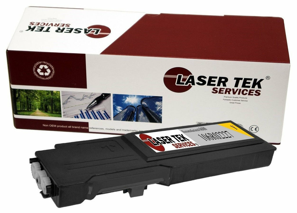 1 Pack Yellow Compatible Phaser 6600 Toner Cartridge Replacement for the Xerox 106R02227