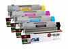 4 Pack Compatible C6000 Toner Cartridge Replacements for the Okidata 43324469, 43324468, 43324467, 43324466. (Black, Cyan, Magenta, Yellow)