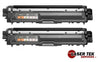 2 PACK BROTHER TN221 BLACK REMANUFACTURED TONER CARTRIDGE REPLACEMENT COMPATIBLE WITH TN-221 TN221BK HL-3140CW 3170CDW MFC-9130CW 9330CDW 9340CDW