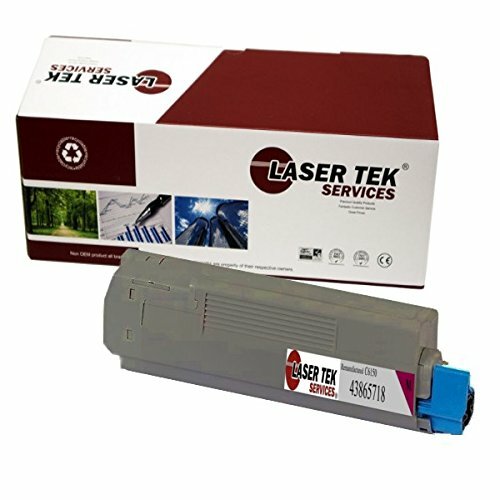 Magenta Compatible Okidata 43865718 High Yield Replacement Toner Cartridge for the Oki C6150dn, Oki C6150dtn, Oki C6150hdn, Oki C6150n, Oki MC560 MFP