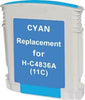 HP C4836A #11 CYAN REMANUFACTURED INK CARTRIDGE