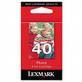 Lexmark No40 Photo Inkjet Cartridge OEM