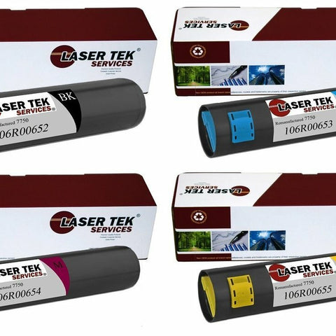 Xerox 7750 Toner Cartridges 4 Pack - Laser Tek Services