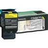 Lexmark C54X X543 Returns Program Yellow Toner OEM