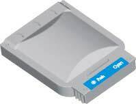 BROTHER LC25C LC25 CYAN REMANUFACTURED INK CARTRIDGE