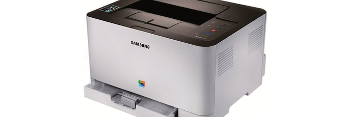 The c410w: Samsung’s typical low-end color laser printer