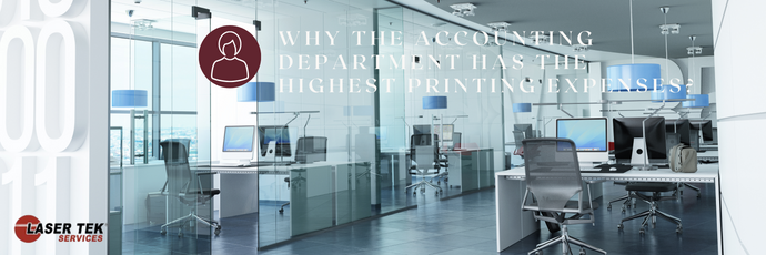 Why The Accounting Department Has The Highest Printing Expenses?