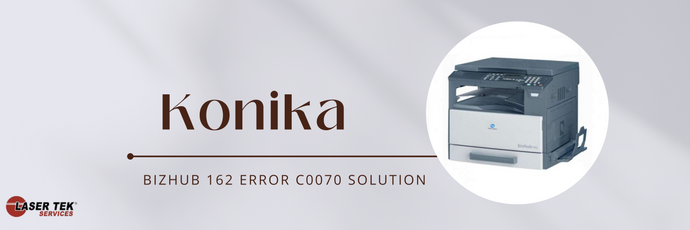 Konica Minolta Bizhub 162 Error C0070 Solution