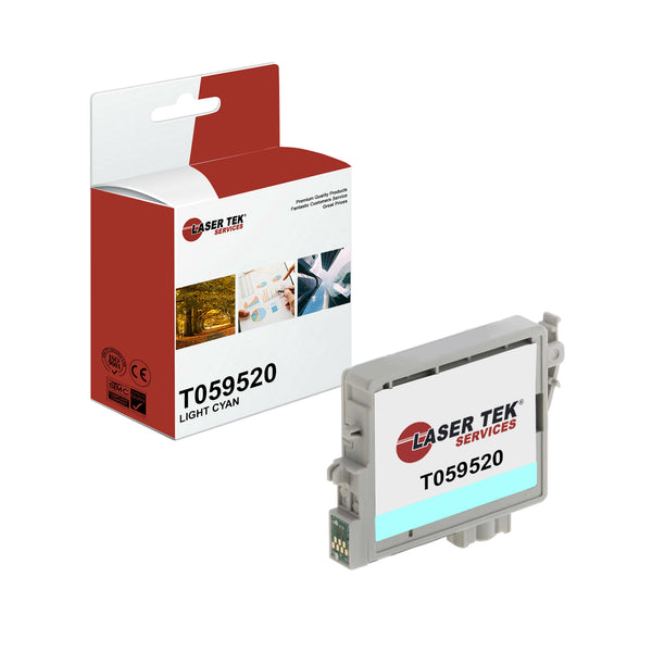 Epson T0595 T059520 Ligh Cyan Remanufactured Ink Cartridge