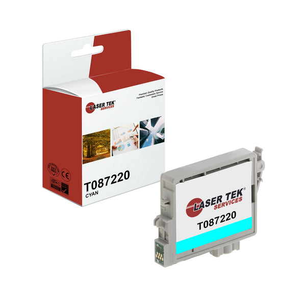 Epson T0872 T087220 Cyan Remanufactured Ink Cartridge