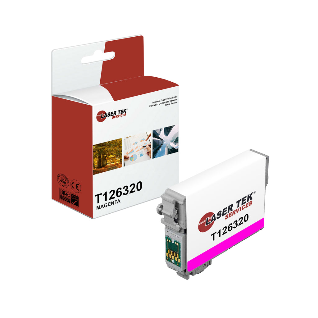 Epson T1263 T126320 Magenta Remanufactured Ink Cartridge