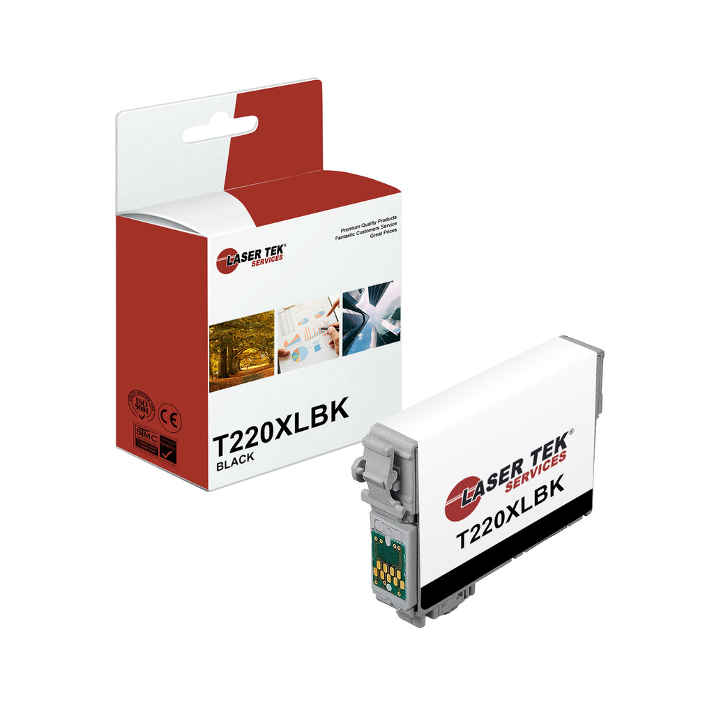 Epson T220XLBK Black HY Remanufactured Ink Cartridge