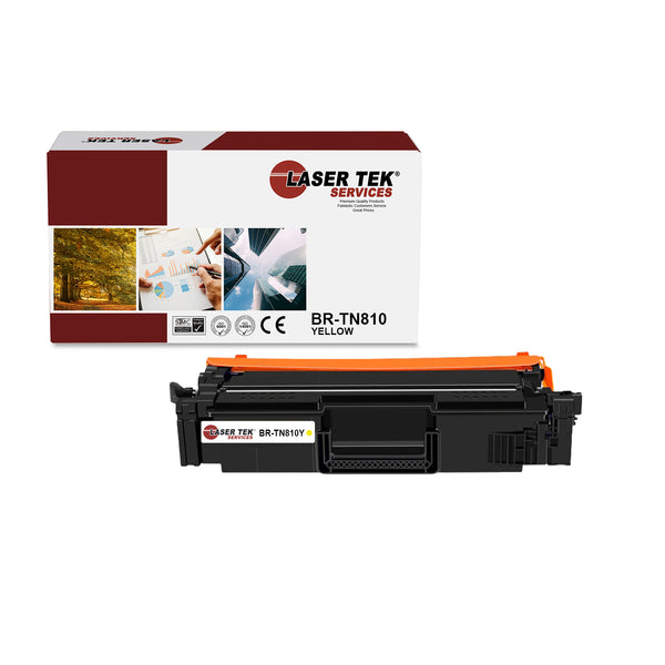 Brother TN810 Yellow Compatible Toner Cartridge | Laser Tek Services