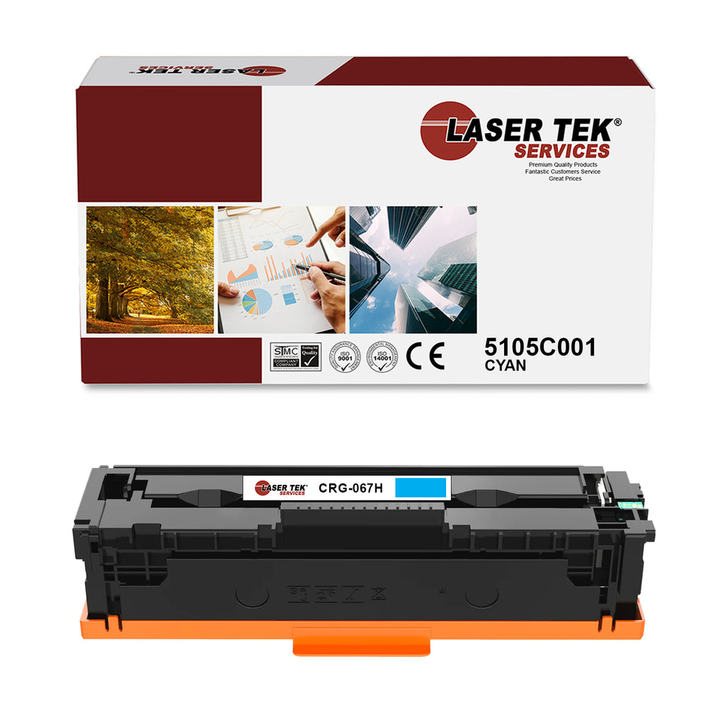 Canon 067H 5105C001 Cyan Remanufactured Toner Cartridge