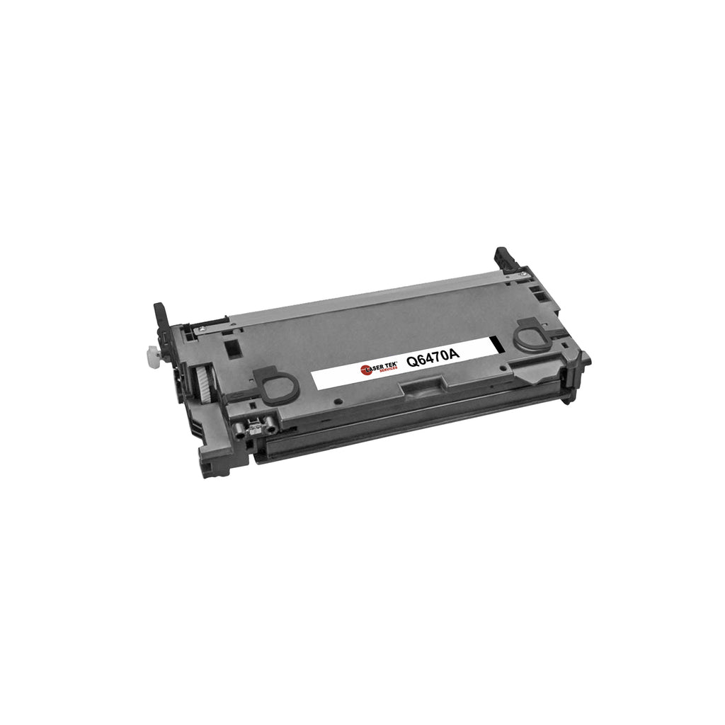 HP 501A Q6470A Black Compatible Toner Cartridge | Laser Tek Services