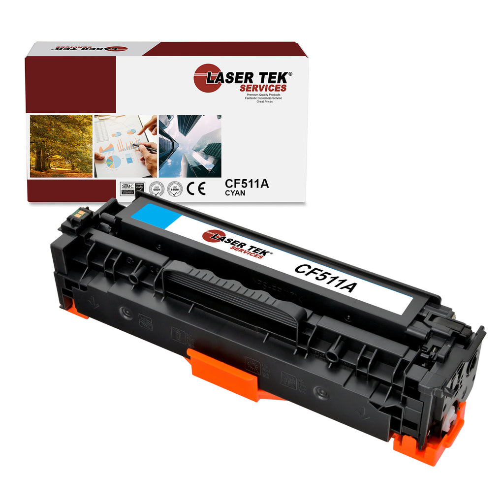 HP 204A CF511A Cyan Compatible Toner Cartridge | Laser Tek Services