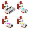 12 Pack Compatible Ink Cartridge Replacements for HP 564XL (3 Black, 3 Cyan, 3 Magenta, 3 Yellow)