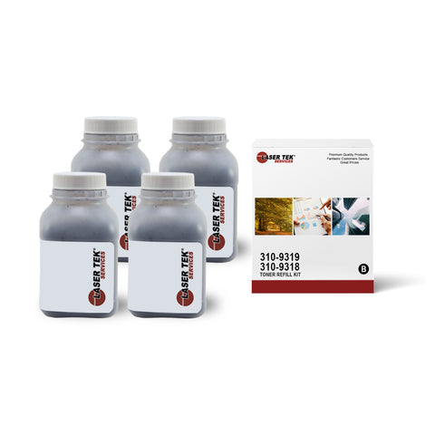 Dell 1125 Toner Refill Wtih Chips 4 Pack - Laser Tek Services