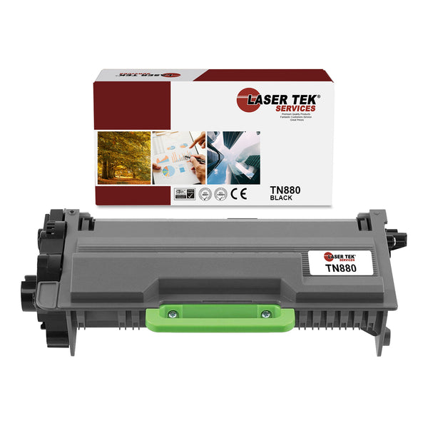 1 Pack Black Compatible High Yield Toner Cartridge Replacement for the Brother TN880