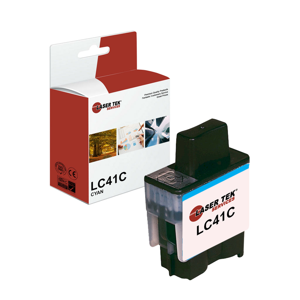 BROTHER LC41 LC41C MFC3240C CYAN OEM INK CARTRIDGE
