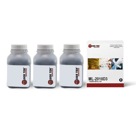 Samsung ML2010 3 Pack Toner Refill Kit 3 Pack - Laser Tek Services