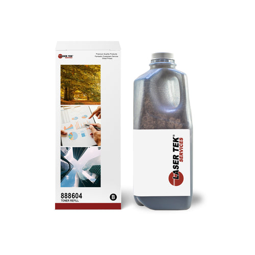 RICOH AFICIO C3500 C4500 BLACK TONER REFILL WITH CHIP