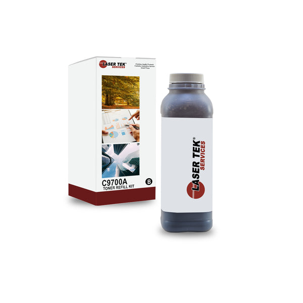 HP COLOR LASERJET 1500 2500 2820 BLACK TONER REFILL WITH CHIP