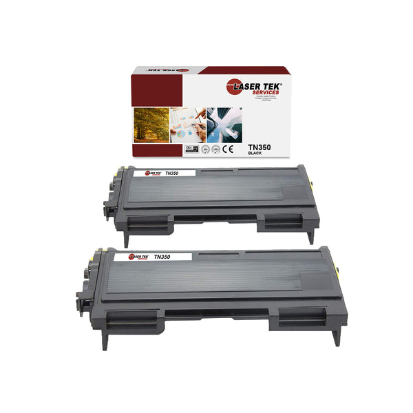 BROTHER TN-350 TN350 2 PACK HIGH YIELD TONER CARTRIDGE - Laser Tek Serives