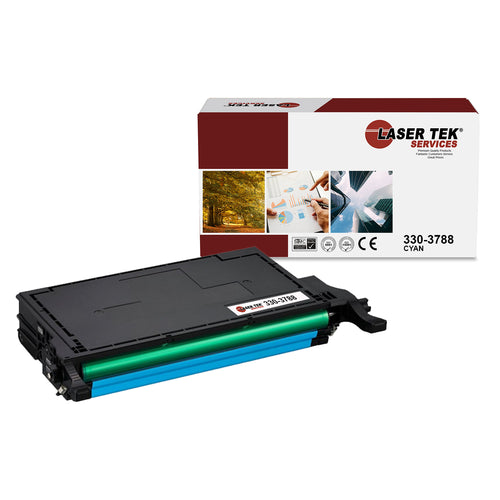 DELL 2145 2145CN 330-3792 CYAN REMANUFACTURED TONER CARTRIDGE - Laser Tek Services