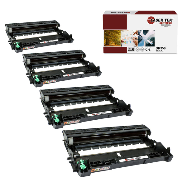 4 PACK LTS PREMIUM REMANUFACTURED BROTHER DR-350 DR350 DRUM UNIT