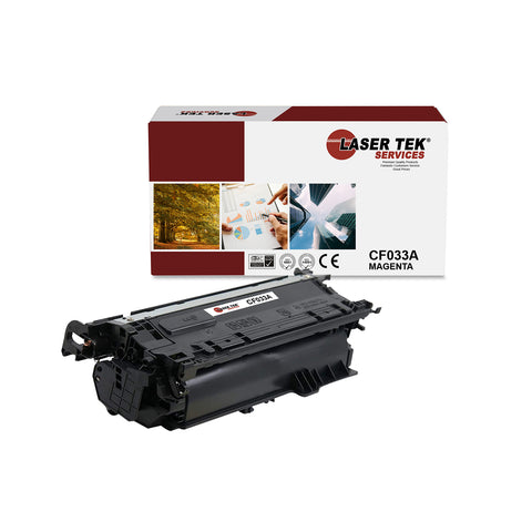 MAGENTA TONER CARTRIDGE FOR HP CF033A 646A COLOR LASERJET ENTERPRISE CM4540