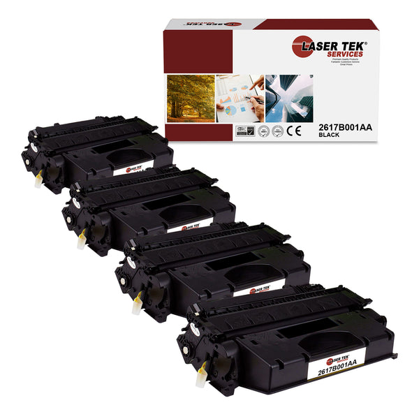 4 Pack Black Compatible Canon C120 (2617B001AA) High Yield Replacement Toner Cartridges for use in the Canon ImageClass D1120 D1150 D1170 D1180 D1320 D1350 D1370