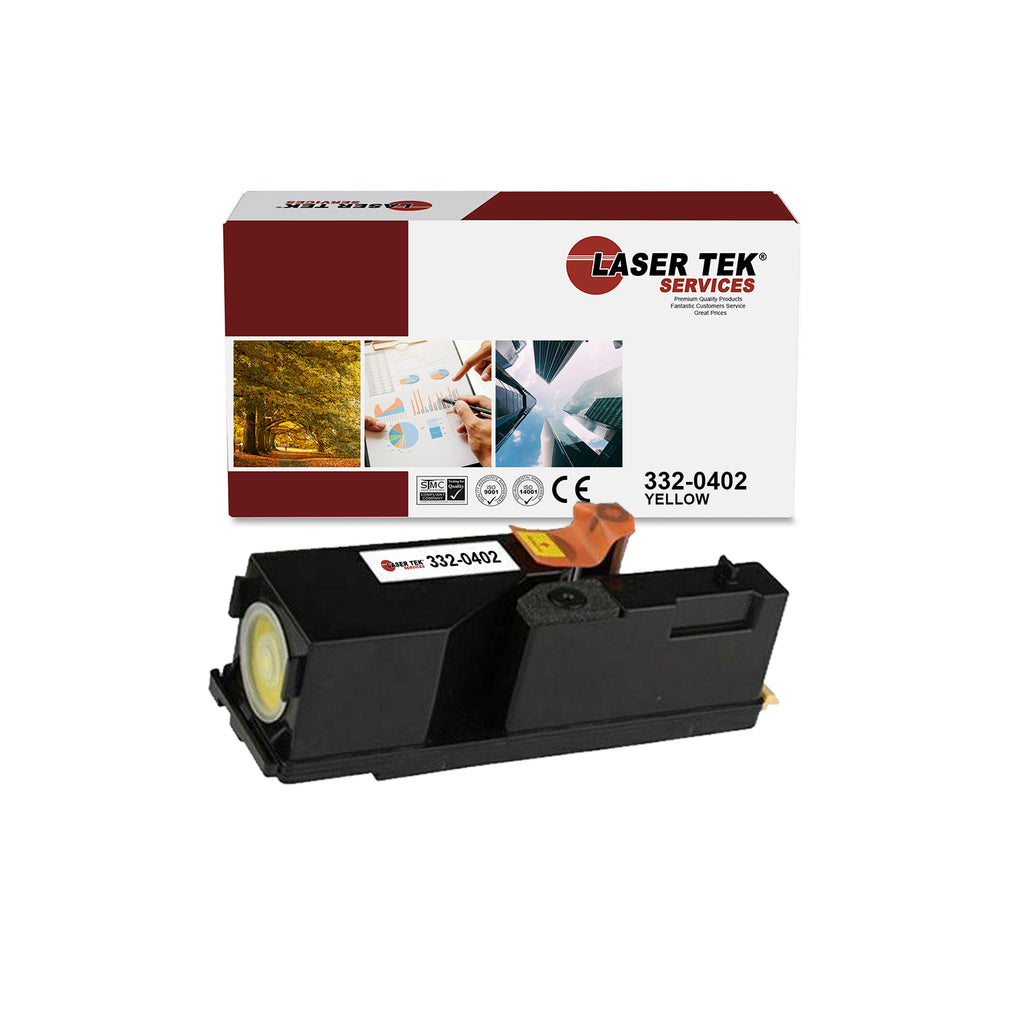 Dell 332-0402 Yellow Toner Cartridge 1 Pack - Laser Tek Services