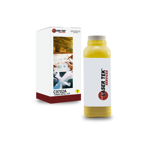 HP Color LaserJet 1500 2500 2820 Yellow Toner Refill With Chip