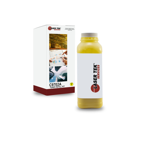 HP Color LaserJet 1500 2500 2820 Yellow Toner Refill With Chip