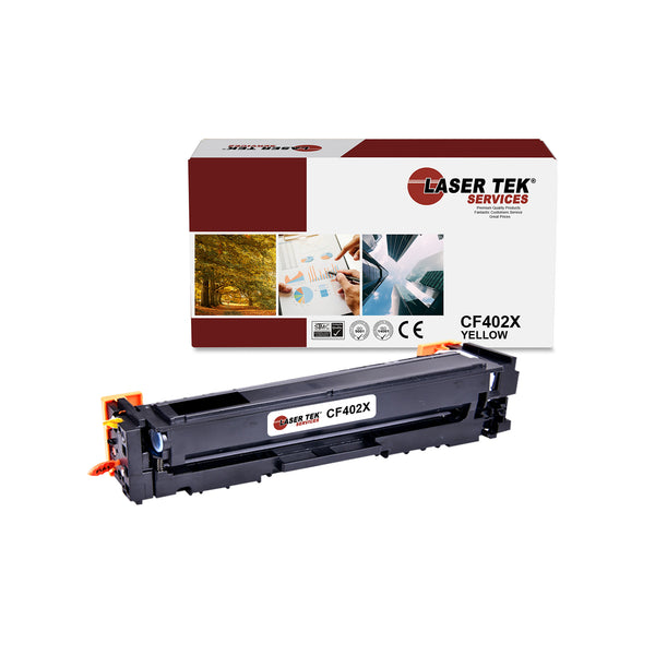 HP 201X Yellow Toner Cartridge 1 Pack - Laser Tek Services