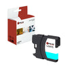 BROTHER LC61C LC61 CYAN REMANUFACTURED INK CARTRIDGE