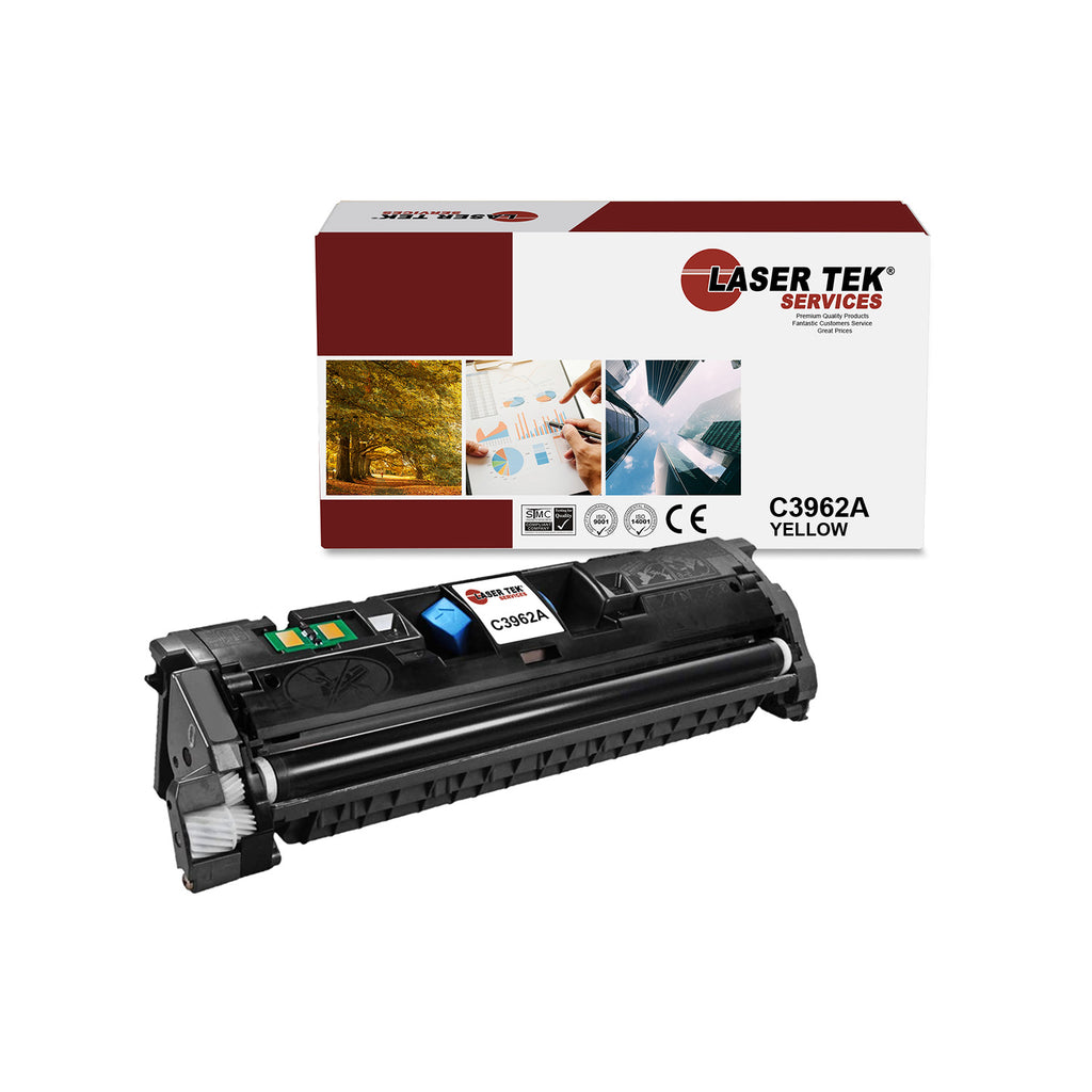 HP 122A C3962A Yellow Compatible Toner Cartridge | Laser Tek Services