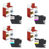 4 Pack Black Compatible Brother LC203BK Replacement Ink Cartridges for the Brother MFC-J4320DW, MFC-J4420DW, MFC-J4620DW, MFC-J5520DW, MFC-J5620DW, MFC-J5720DW