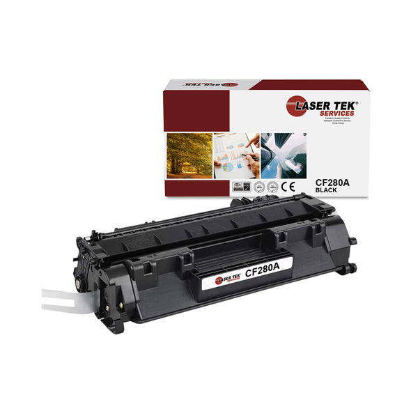 1 Pack Compatible Toner Cartridge Replacement for HP CF280A - Laser Tek Services