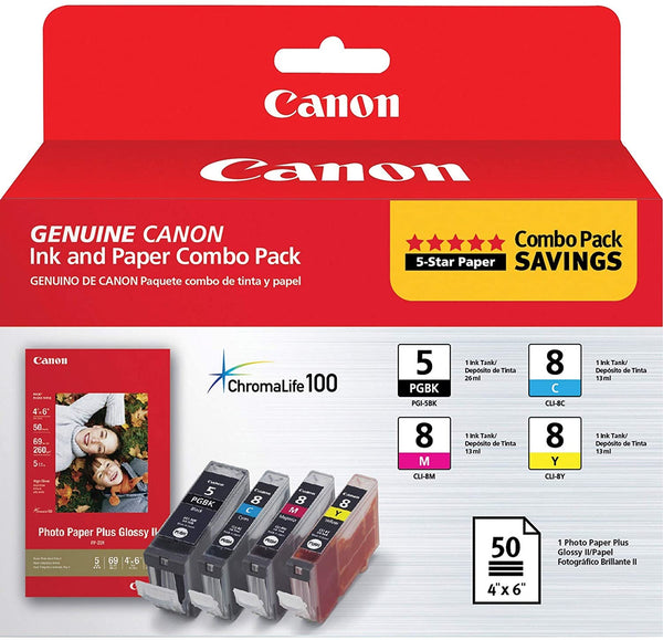 Canon PGI-5BK CLI-8 CMY Multi Pack OEM