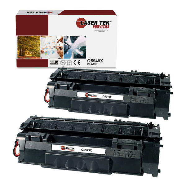 HP LASERJET Q5949XD 49X 1160 BLACK OEM TONER CARTRIDGE DUAL PK