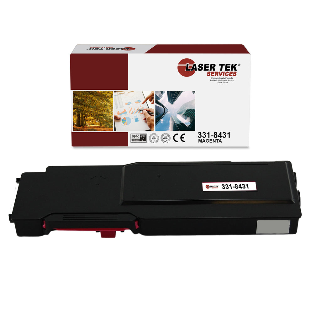Dell C3760 C3765 Magenta Toner Cartridge 1 Pack - Laser Tek Services
