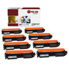 8 Pack Canon CRG-051H Black High Yield Compatible Toner Cartridge 