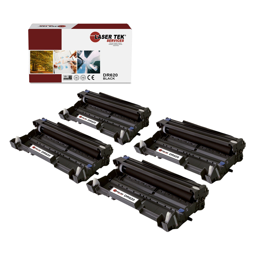 BROTHER DR-620 DR620 REMANUFACTURED 4 PACK DRUM UNITS