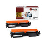 2 Pack Canon CRG-051H Black High Yield Compatible Toner Cartridge 