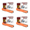 4 PACK HP 126A CE310A CE311A CE312A CE313A REMANUFACTURED TONER CARTRIDGE REPLACEMENT COMPATIBLE WITH COLOR LASERJET CP1020 CP1025 CP1025NW MFP M175NW M275