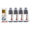 4 PACK TN750 TONER REFILL FOR BROTHER DCP-8150DN HL-5440D 5450DN 5470D 6180DW